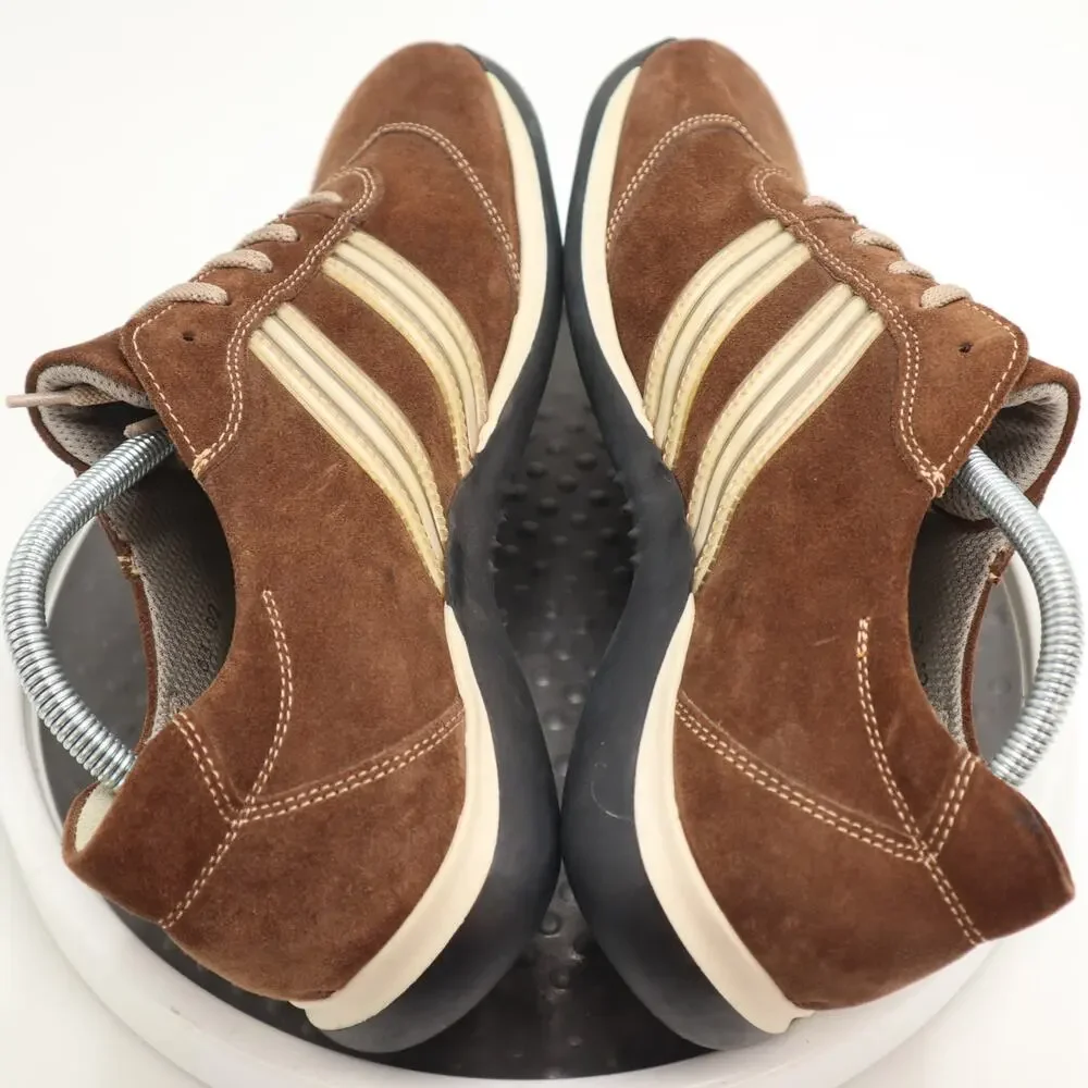 Vintage Skechers Collection Mens Size 10 Brown Italian Leather Suede Golf Shoes - Picture 9 of 15